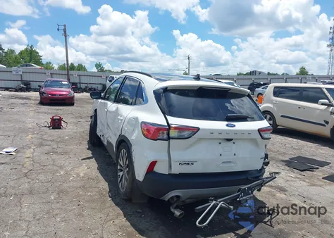 2020 Ford Escape Titanium Hybrid from USA, damaged, VIN 1FMCU9DZ7LUB56124